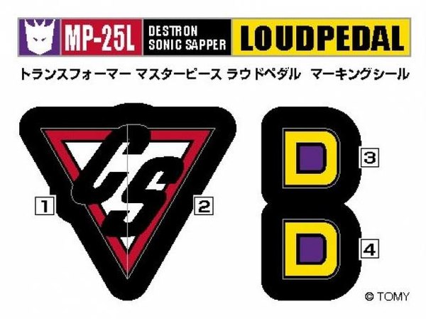 MP 25L Loudpedal Official Images And Pre Orders For Toy Show Exclusive Black Masterpiece Tracks  (6 of 6)